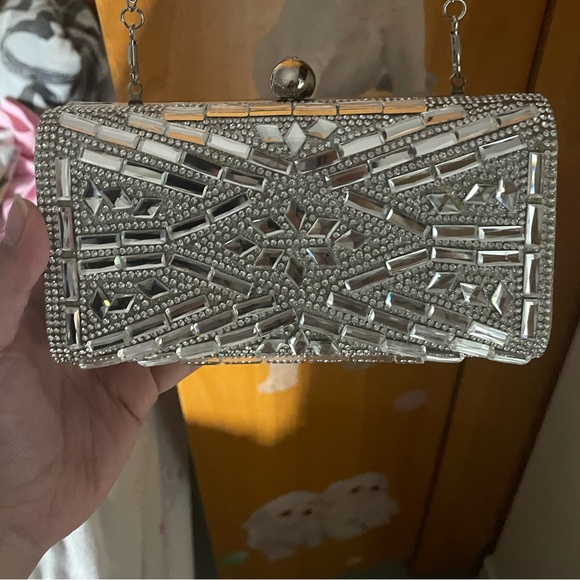 Rhinestone Crossbody Bag - Picture 2 of 4